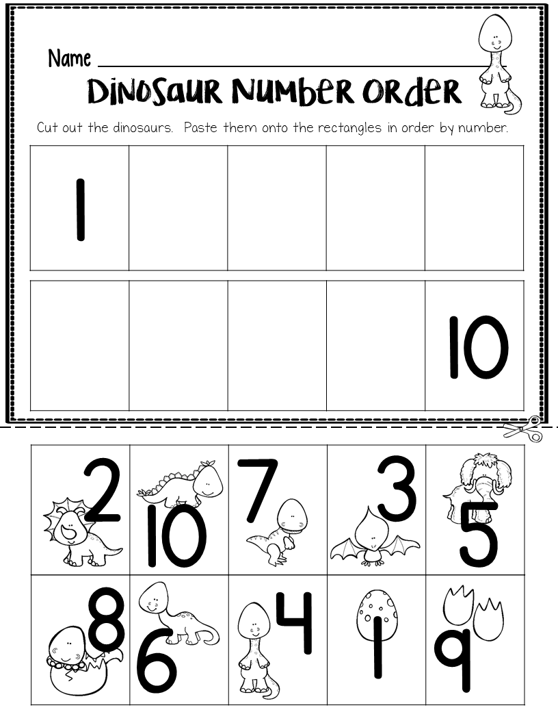 Dinosaur Number Fun