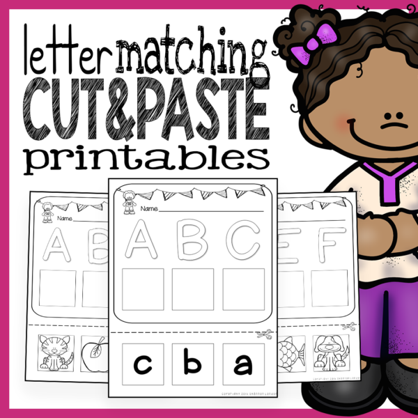 Letter Worksheets – Cut And Paste Printables – The Super Teacher