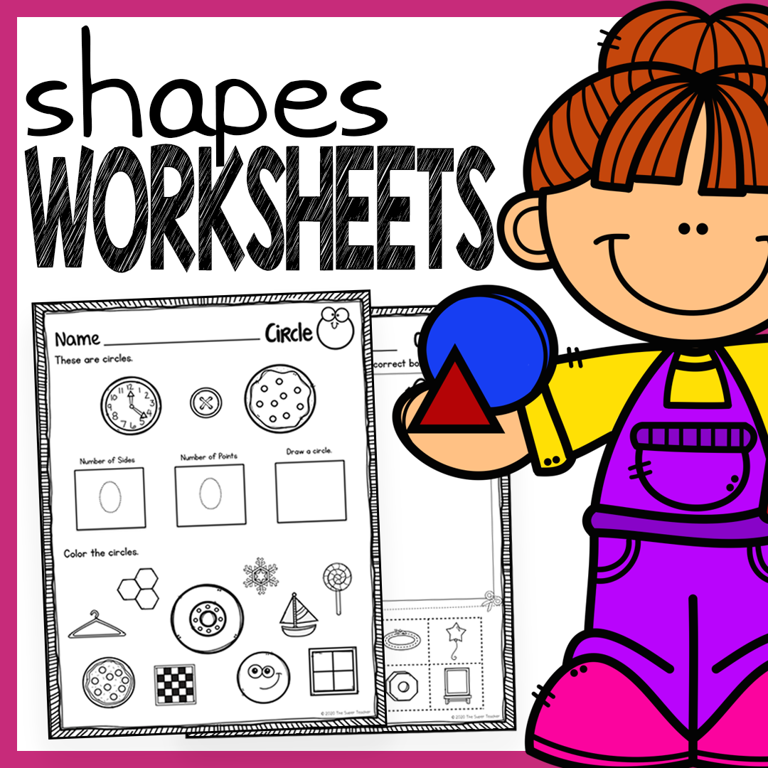 2d shapes worksheets the super teacher