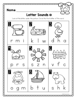 Letter Sound Worksheets - The Super Teacher