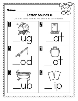 Letter Sound Worksheets